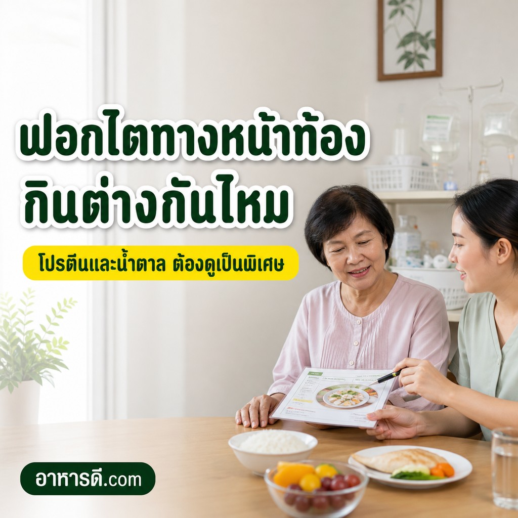 ฟอกไตทางหน้าท้องกินอย่างไร ต่างจากฟอกเลือดไหม