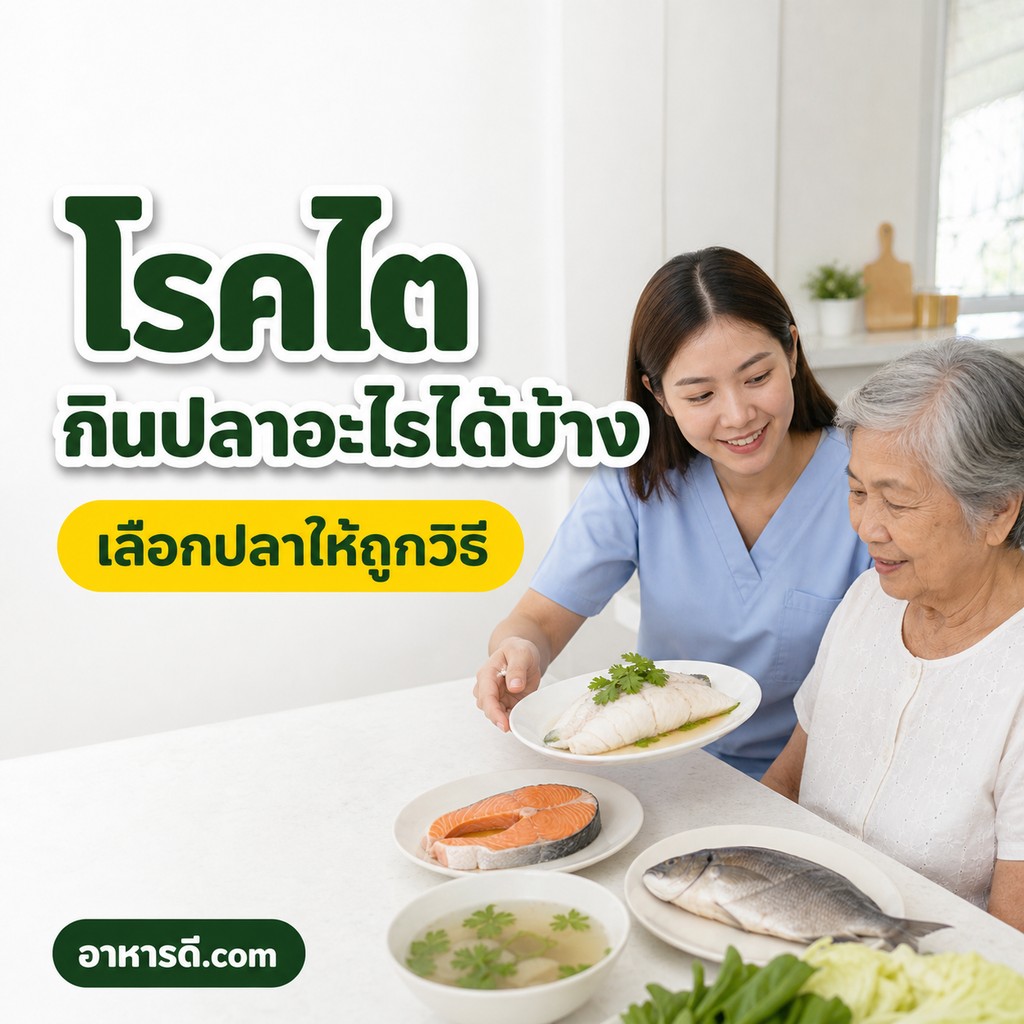 โรคไตกินปลาอะไรได้บ้าง ปลาทู แซลมอน ปลานิล กินได้ไหม