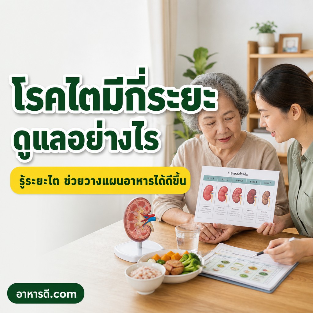 ทำความรู้จักโรคไต มีกี่ระยะ และต้องได้รับการดูแลอย่างไรบ้าง
